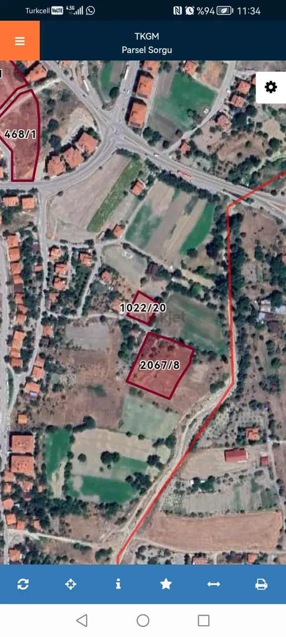 Beypazarı Hacıkara'da 860 M2 Hisse 1