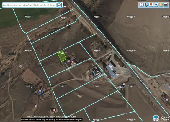 Sahibinden Felahiye Cumhuriyet/kale Mahallesi Baraj Manzaralı 570 M2 Tek Tapu Villa Parseli 2