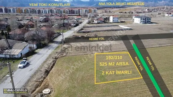 Balcıoğlundan Bahçeli Evlerde Satılık Arsa 1