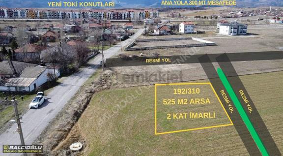 Balcıoğlundan Bahçeli Evlerde Satılık Arsa 1