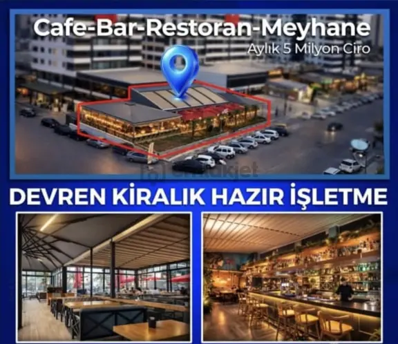 İvedik Merkezi Konumda Ayak Müşteri Cadde Üzeri Devren Fast Food 1