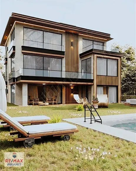 Deniz Manzaralı Isıtmalı Havuzlu Asansörlü Ultra Lüks Villa 1