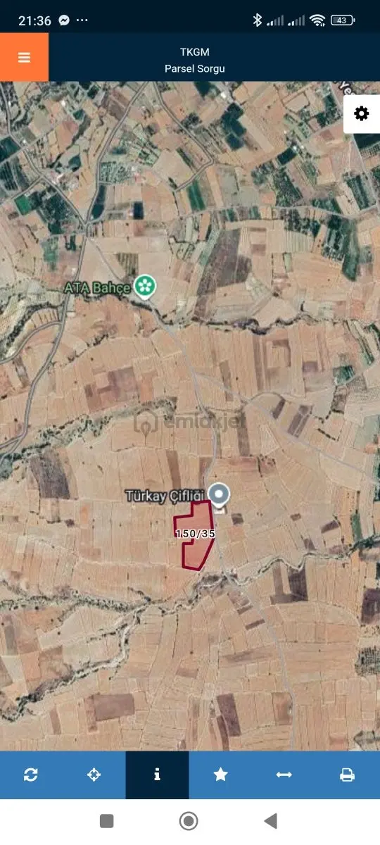 Korkuteli Yelten Köyü Satılık 26.465m2 Tarla Resmi Yol Var 2