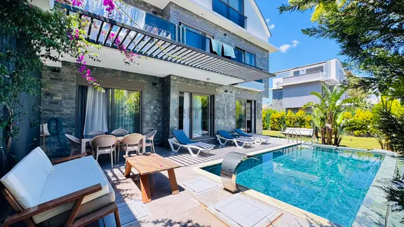 Belek Villam'dan Günlük Kiralık Lüks Havuzlu 4+1 Villa -v E R D E - 1