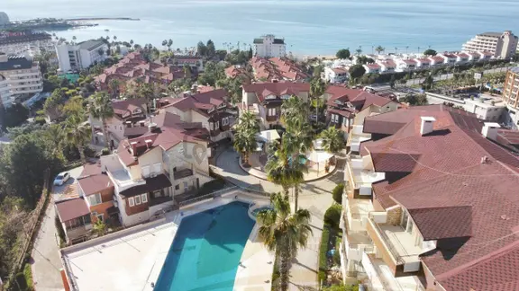 Alanya Türkler’de Elıte Country Sitesinde Denize 200 M 1+1 Eşyalı Satılık Daire 1