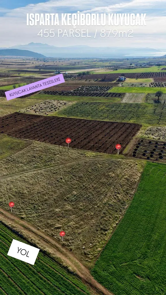 Kuyucak Lavanta Köyü'nde 879m2 Muhteşem Yatırım Fırsatı 1