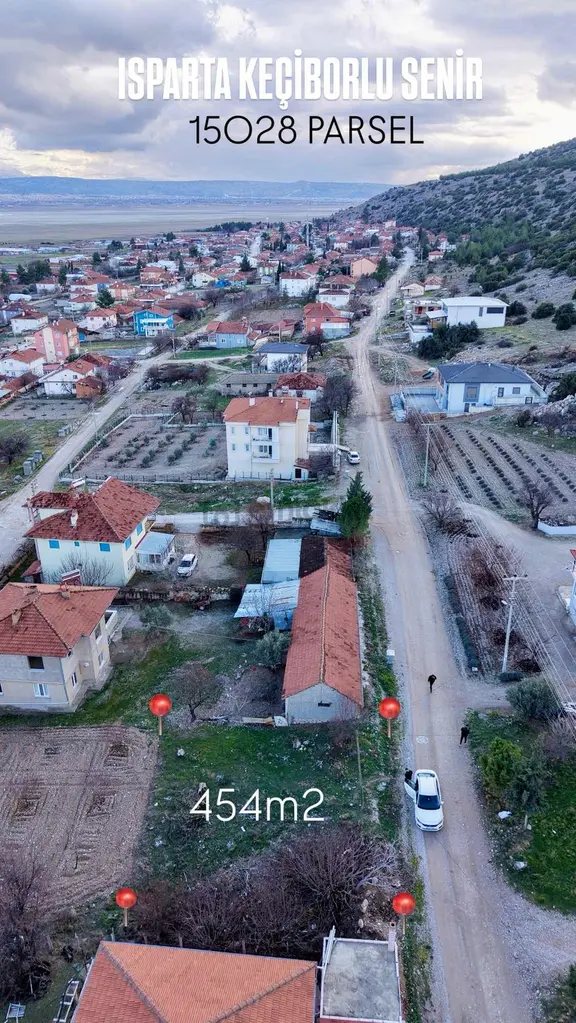Senir'in Merkezinde 454m2 İmarlı Konut Arsası 2
