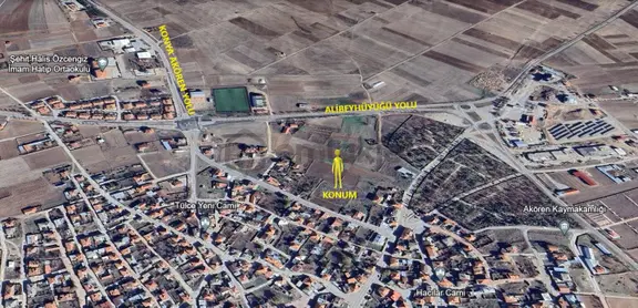 Akören Tülcede 376 Metre İmarlı Arsa 1