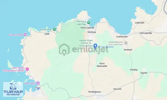 Turyap'tan Yenifoça Arsavev'de Satılık Arsa 2