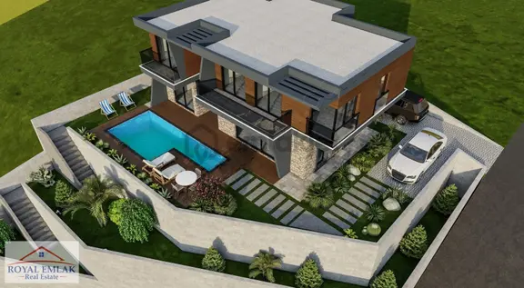 Muğla Güllük Satılık Deniz Manzaralı Arsa 1