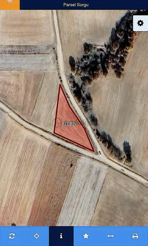 Köşe Başı İki Yola Cepheli Emsalsiz Tarla 2