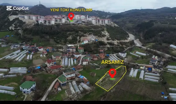 Bilgin Emlaktan Yeni Tokilerin Altında Yola Cepheli Satılık Arsa 2