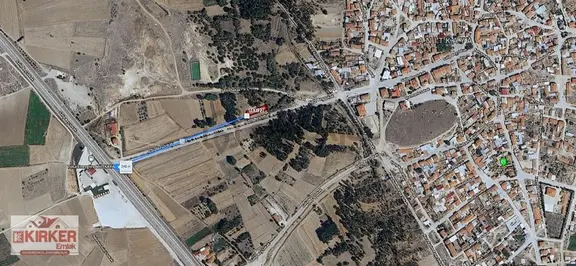 Kırker'den Anıtkaya'da Ana Yol Üzeri 628 M² Satılık Fırsat Tarla 2