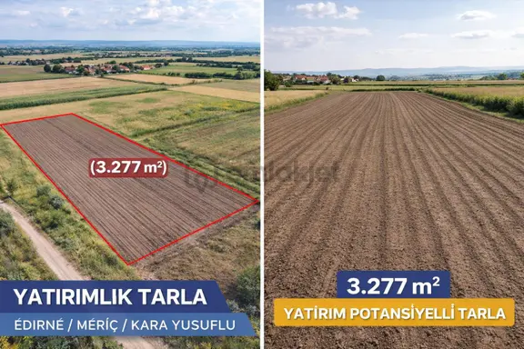 -----edirne Meriç Kara Yusuflu'da Yatırımlık Tarla----- 2