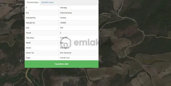 Yatırım Değeri Yüksek Bölgede 906 M² Satılık Arsa 2