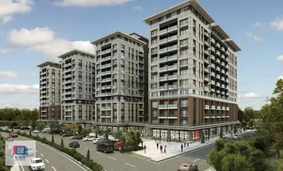 Mega Garden Park 1+1,73 M² Şehir Manzaralı Satılık Daire 1