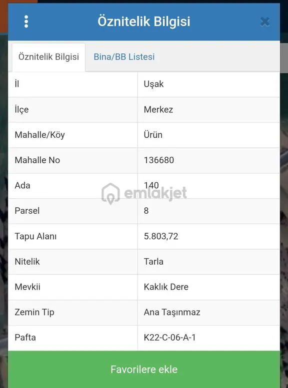 Ürünköy De Satılık Yola Cephe Tarla 2