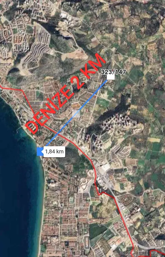 Kuşadası Satılık 1340 M2 Arsa 2