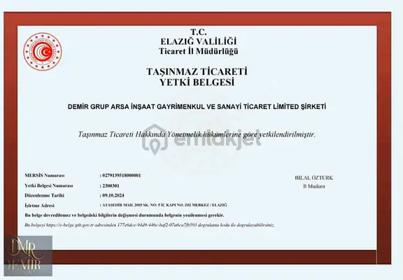 Baskil Kayabeyli'de 11.286 M² Yatırımlık Tarla 2