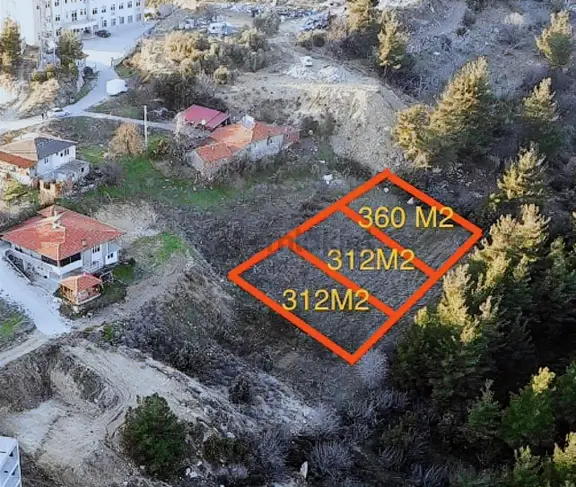 Yatırımlüx'den Cumhuriyet Mahallesi Manzaralı 312 M2 Arsa S118 1