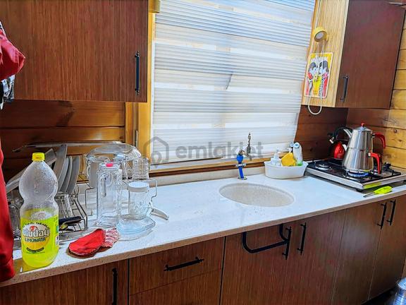 Fırsat ! Örnekköyde Asfalt Yola Cepheli 305 M² Bahçede Ahşap Ev 2
