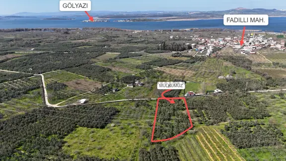 Nilüfer Fadıllı'da Göl Manzaralı, 4000m² Bahçe 2