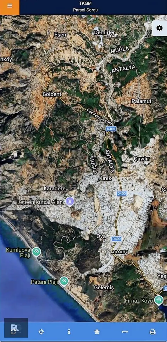 Muğla Seydikemer Demirler Mah. Satılık Tarla 2