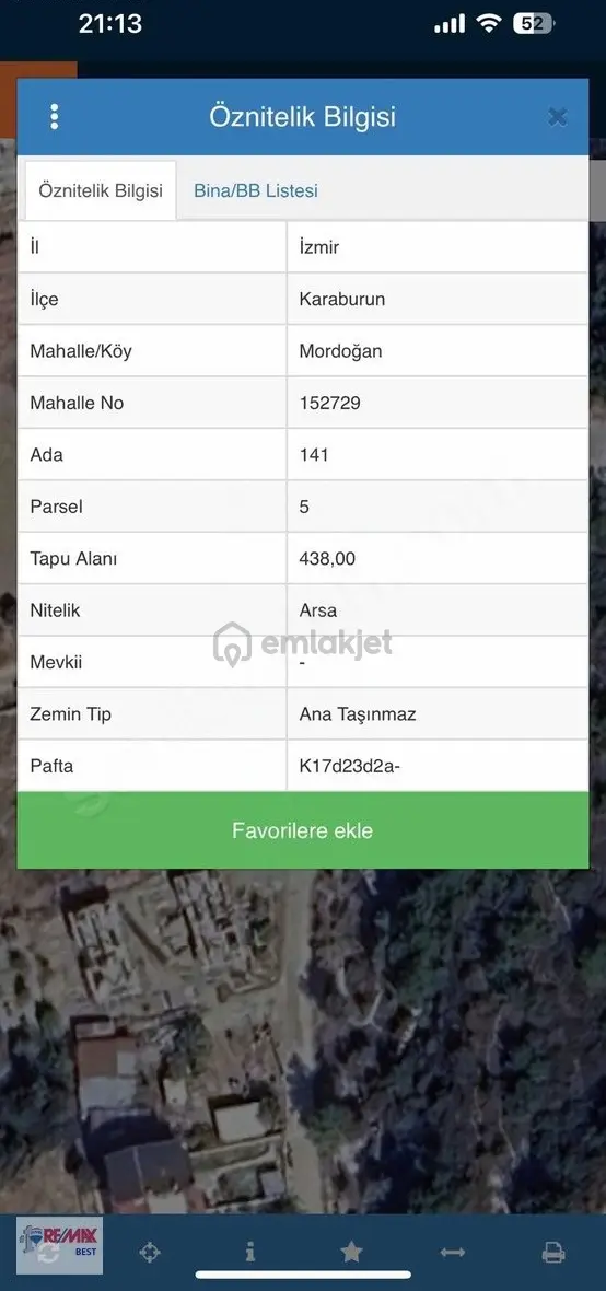 29 Hakan Büyükten Karaburun Mordoğanda Villa İmarlı Köşe Arsa 1
