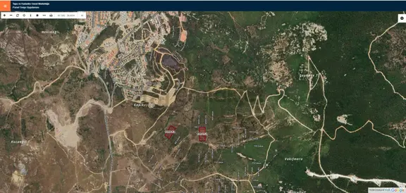 Yenifoçada Satılık İmarlı Yatırımlık 4992m2 Arsa 1