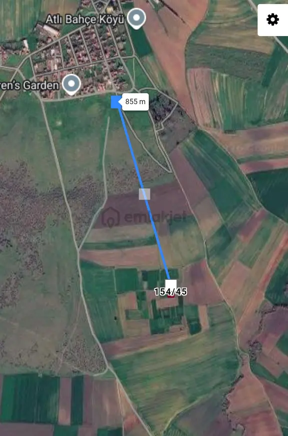 Sahibinden Müstakil Tek Tapu Bağ Yeri 873 M2 Köyün Dibinde 2