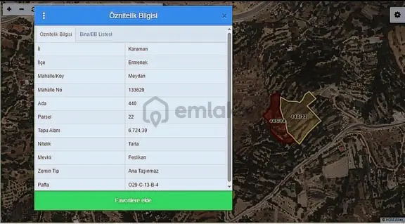 Talha Tozduman'dan Ermenek Merkez'de Elektirik&suyu Olan Bğ&trla 2