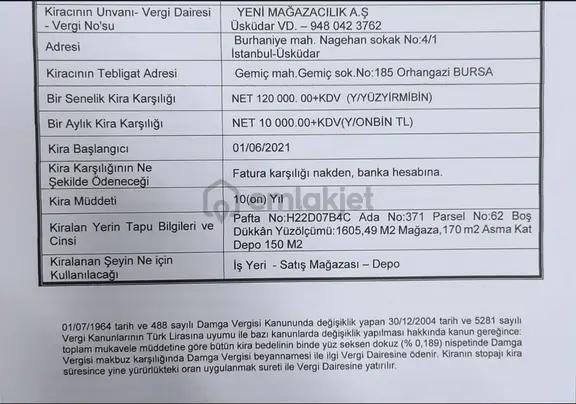 Bursa Yıldırım Piremir Mah.satılık İş Yeri Mağaza 2