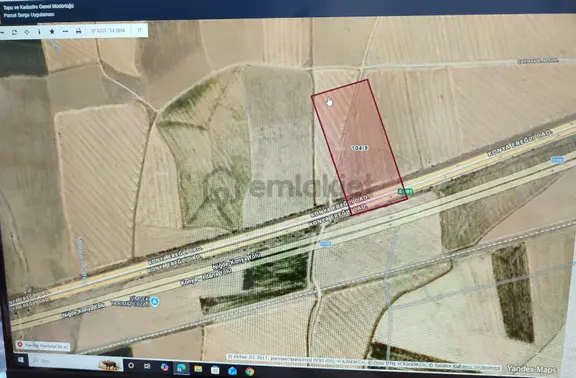 Tarlamız Adana Konya Ana Yolu Üzerinde 33.400 M² Olup Çok Amaçlı Kullanılır Durumda 2