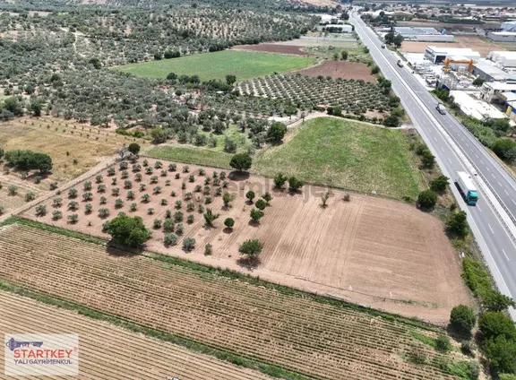 Bergama Çanakkale Yoluna Sıfır Satılık Tarla 2