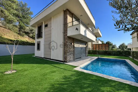 ▀mera Emlaktan Gürede Akıllı Ev Sistemli Havuzlu 4+1 Lüx Villa 1