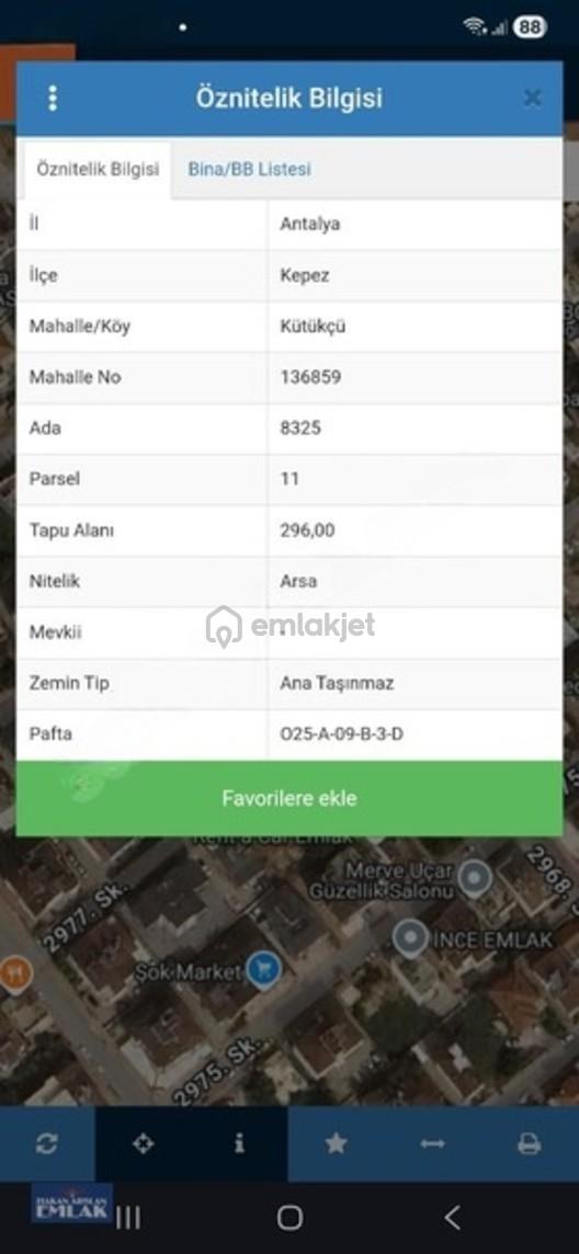 Kütükçü Mh. İçinde Gecekondulu 148 M² Arsa Hissesi 2