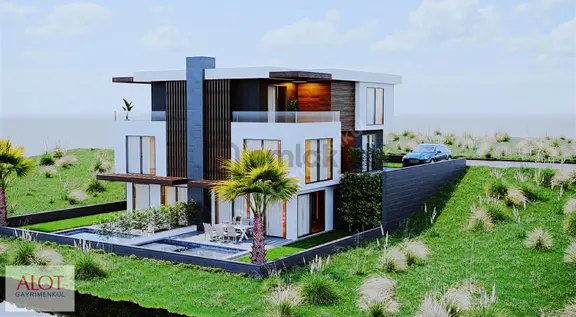 Şile Balibeyde Satılık Tamamlanmaya Hazır Lüks İkiz Villa 2