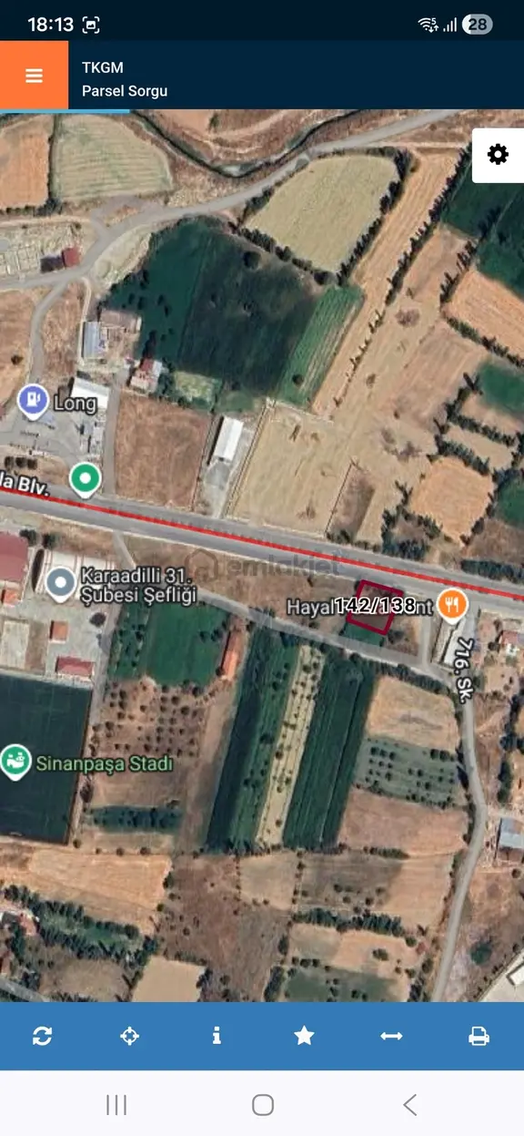 Afyonkarahisar Sinanpaşa Akpınar Köyünde Tam Bir Yatırım Fırsatı 1