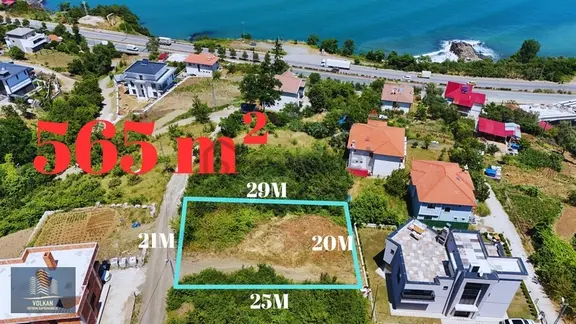Full Deniz Manzaralı Ana Yola Yürümem Mesafesin Villalık Arsa 1