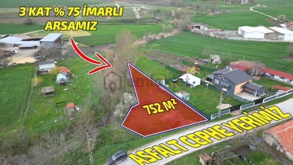 ꧁ ╚ Saray Göçerler'de ╣ 752 M² Asfalt Cephe ╠ Kupon Arsa ꧂ 2