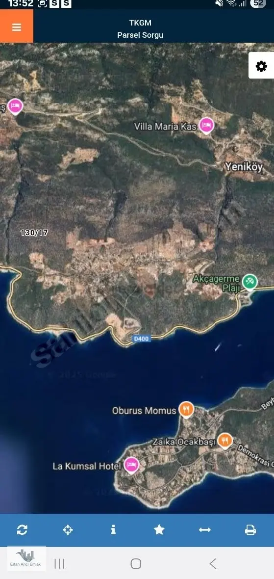 Kaş Gökseki De Full Deniz Manzaralı Arsa... 2