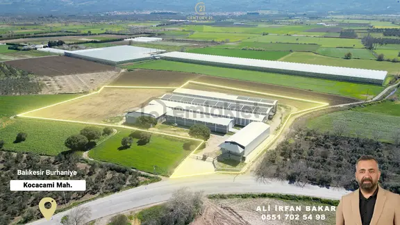 Burhaniye-edremit Yolunda, Toplam 7000 M² Alanlı Kiralık Depolar 1