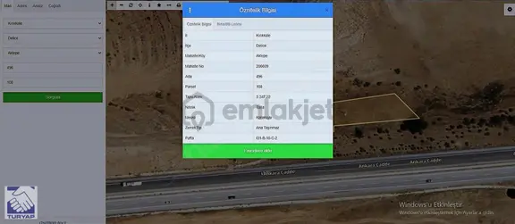Delice De Kırıkkale Ankara Yolu Üzerinde Tek Tapu İmara Sıfır 1