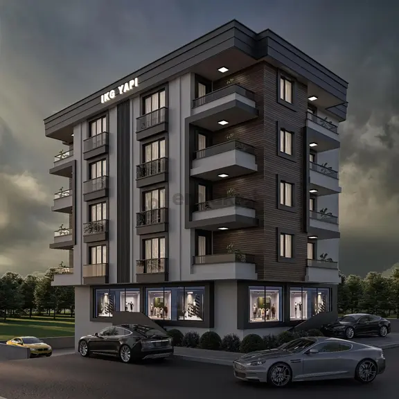 Yenişehir Hastanesi Bulvarına Cephe Ultra Lüks 1+1 2