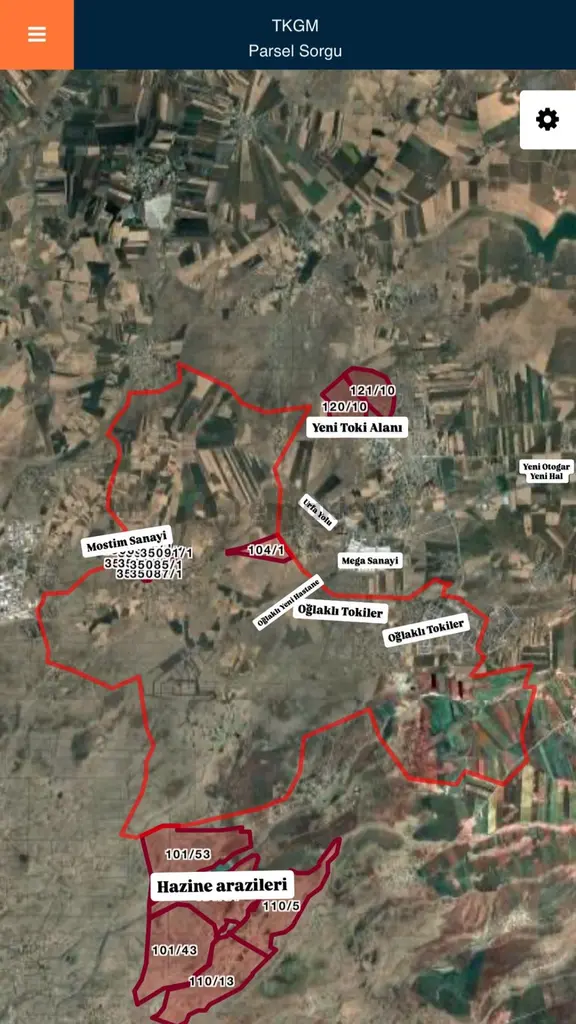 Four Land'den Oğlaklı 104/ Parselde Satılık Yatırımlık Arazi 2