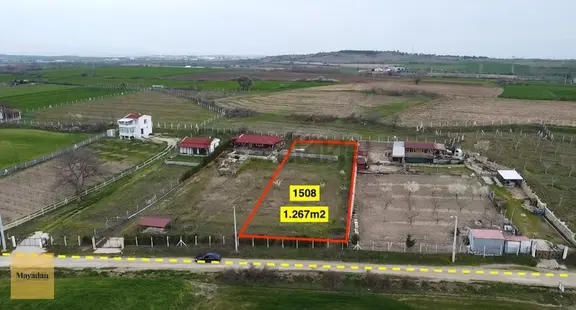 Mayadan Eriklice'de 1.267m2 Satılık Arsa 2