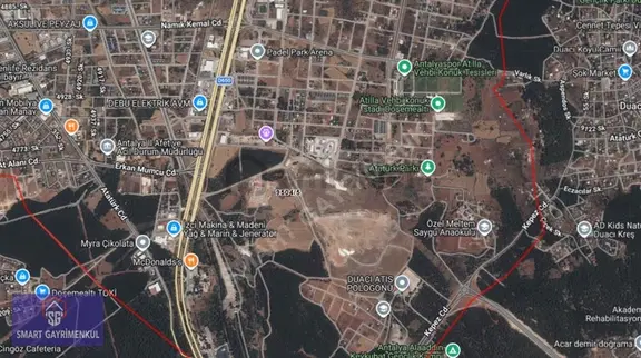 Smart'tan Satılık Yeşilbayır'da 624m² Villa İmarlı Arsa 2