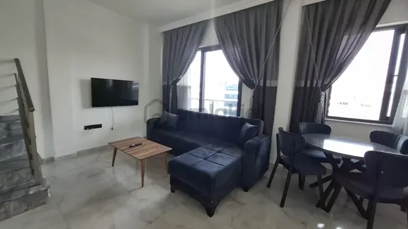 Kestel Mahallesinde 2+1 Yeni Eşyalı Dubleks Kiralık Daire Alanya Antalya 1