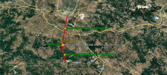Balıkesir Balyada 9.817 M² Müstakil Tapulu Yatırımlık Tarla 1