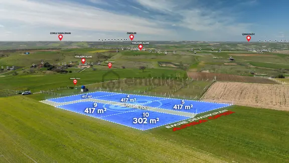 Değirmenköy'de Havadar Manzaralı 417 M² Hobi Alanları 2